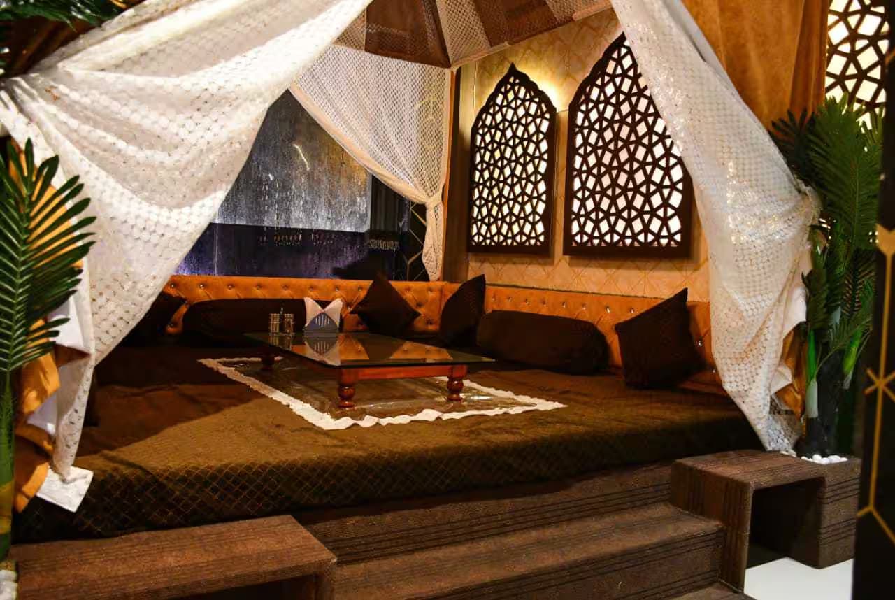 Mann Wa Salwa restaurant interior